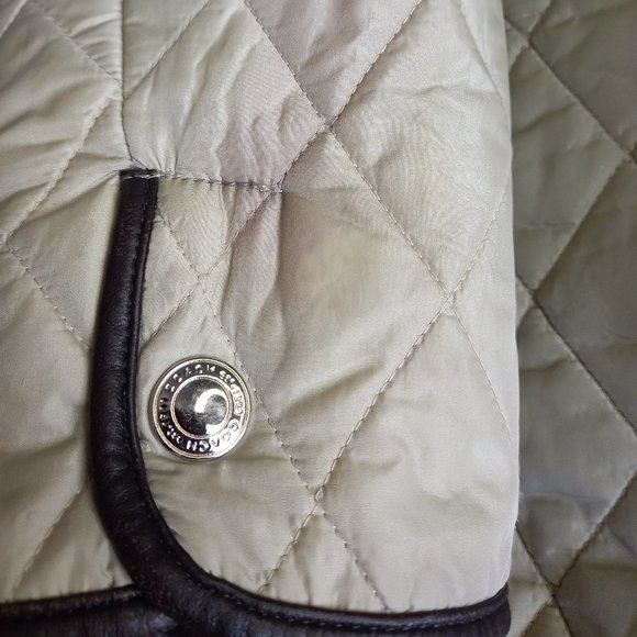 Coach Quilted Tan Light Jacket (M) - Picture 14 of 15